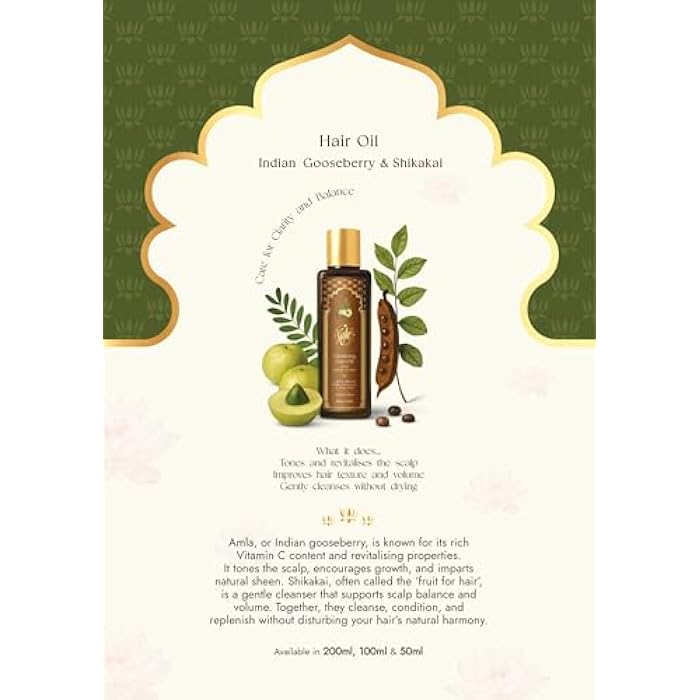 Kashii vitalizing hair oil 50 ml –for hair fall, scalp balance and extra length, Original Indian product made with Ayurvedic effective natural ingredients - Image 5